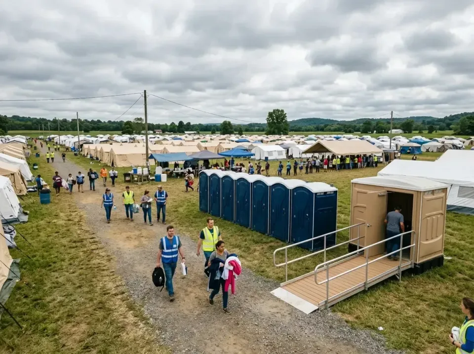 disaster-relief-camp-restrooms-010 — frequently asked questions, Dumpster & Portable Bathrooms Rental in Luxemburg, WI